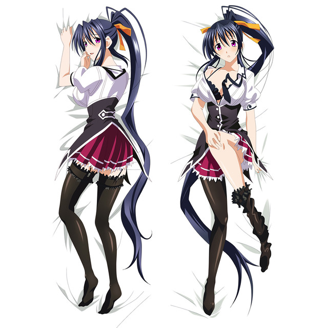 High School Dxd Anime Character Dakimakura Cover Himejima Akeno Pillowcase  Hugging Body Pillow Cover Customize Bedding Pillow - AliExpress